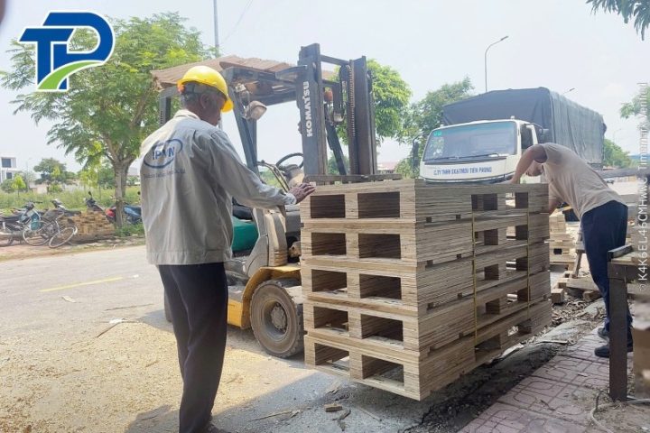 Tìm Hiểu Quy Trình Sản Xuất Pallet Gỗ Đạt Chuẩn Xuất Khẩu tại Tiên Phong